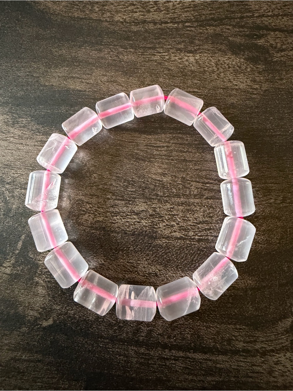 Rose Quartz Bracelet..